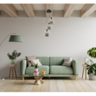 Pendente Isis Fumê Preto 3xe27 – Or1288|orluce